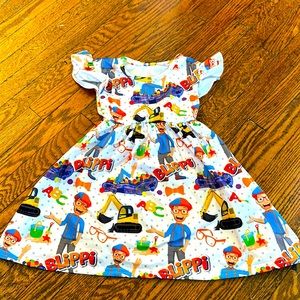 BLIPPI flutter sleeve dress 2T Custom